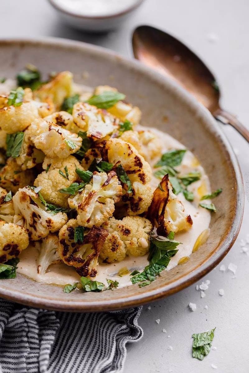 Cauliflower With Tahini