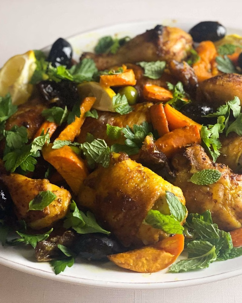 Chicken Tagine With Dried Plums