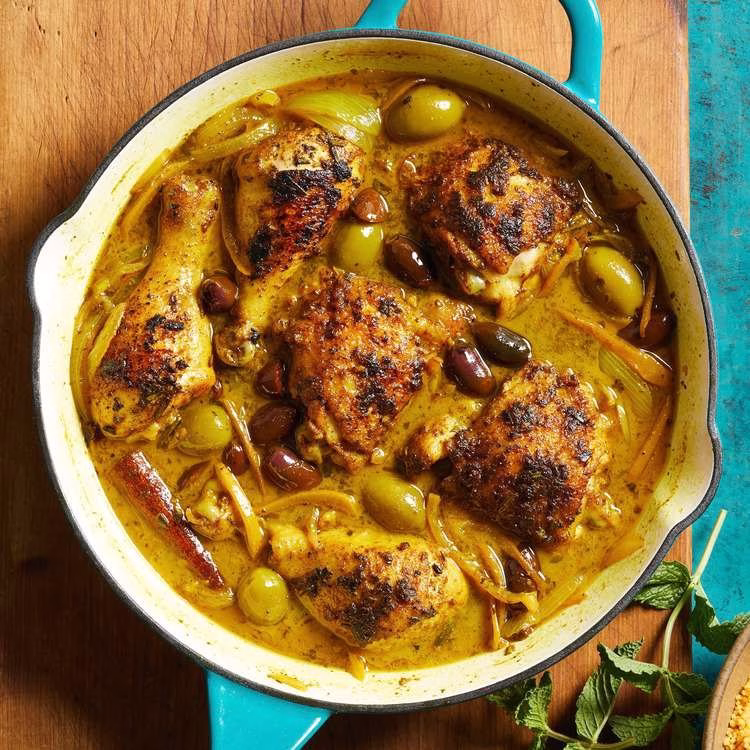 Chicken Tagine With Raisins