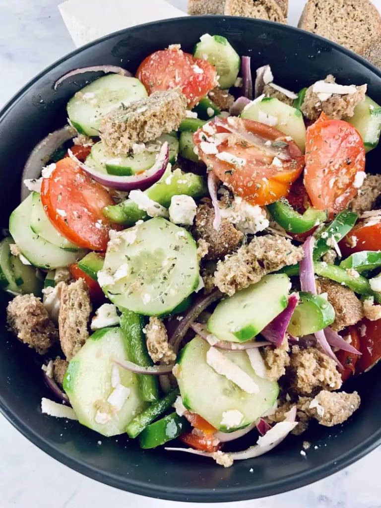 Cretan Cheese Salad Recipe - Cook Your Yummy Cuisine