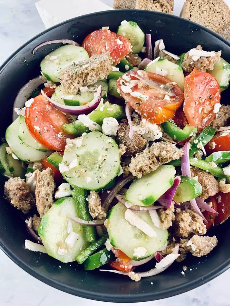 Cretan Cheese Salad