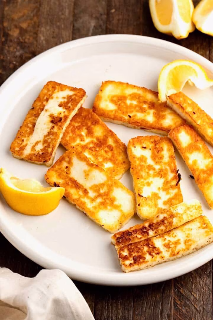 Crusted Halloumi