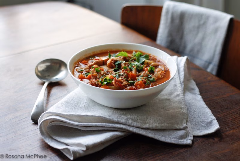 Dobradinha Com Grão De Bico (Tripe With Chickpeas)
