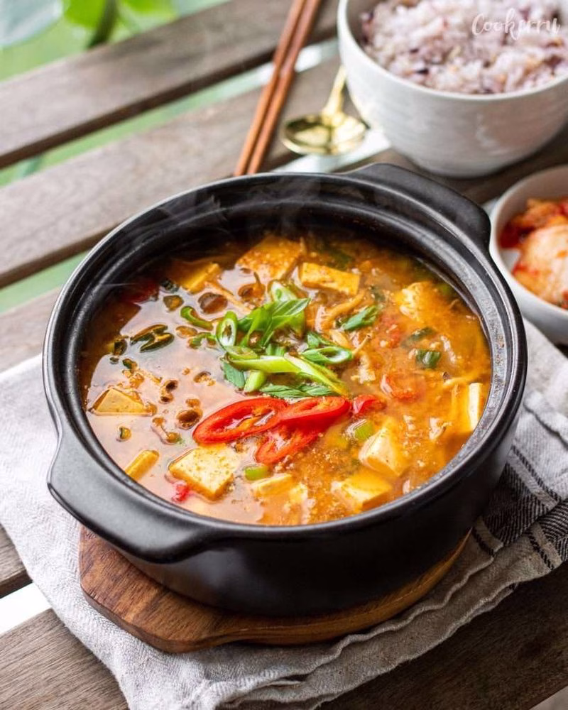 Doenjang Jjigae (Soybean Paste Stew)