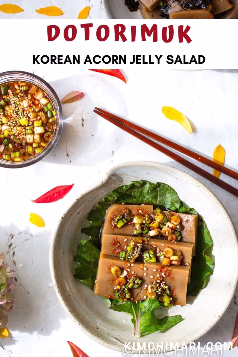 Dotorimuk (Acorn Jelly Salad)