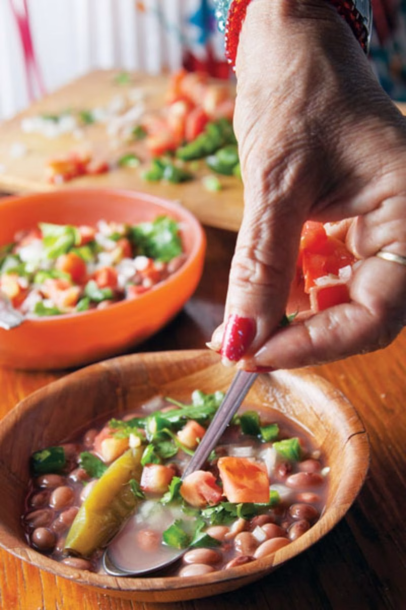 Espesado De Frijoles (Thick Bean Stew)