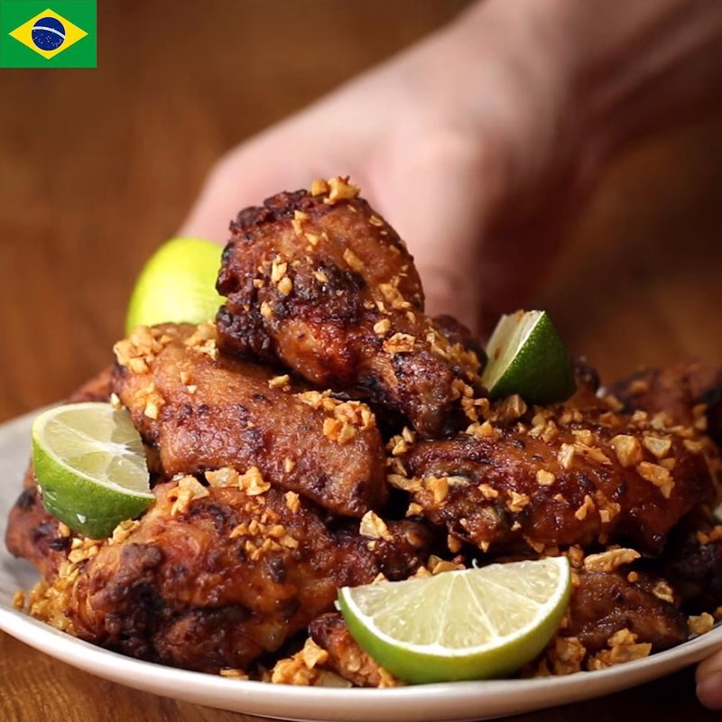 Frango A Passarinho (Fried Chicken Wings)