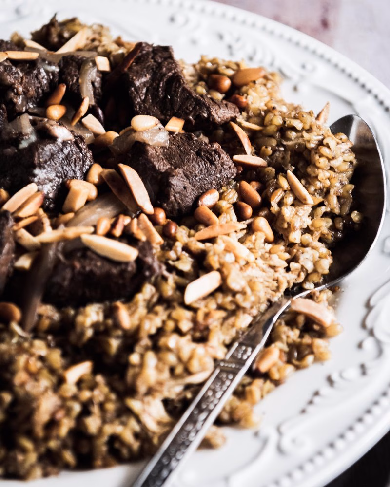 Freekeh Bowl With Lamb