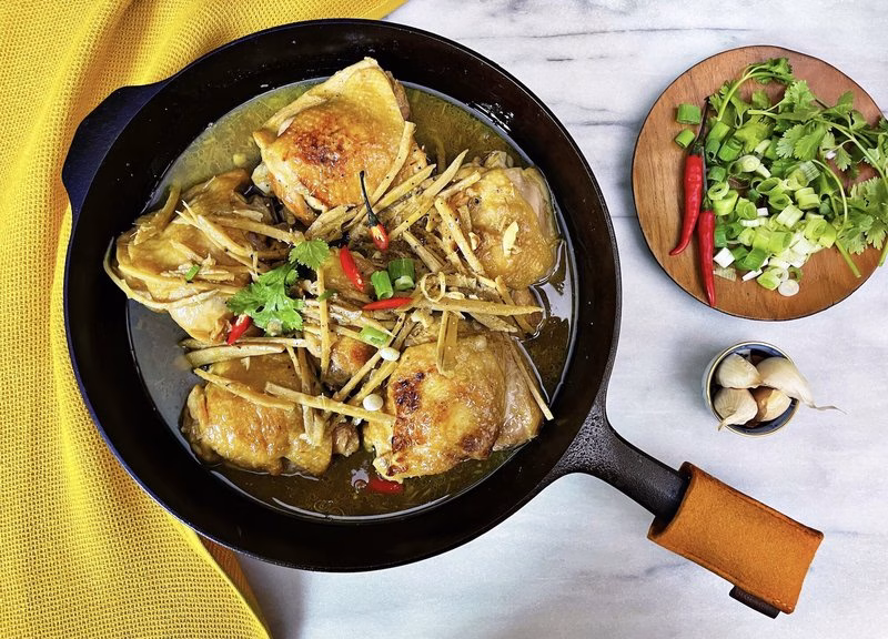 Ga Kho Gung (Ginger Chicken)