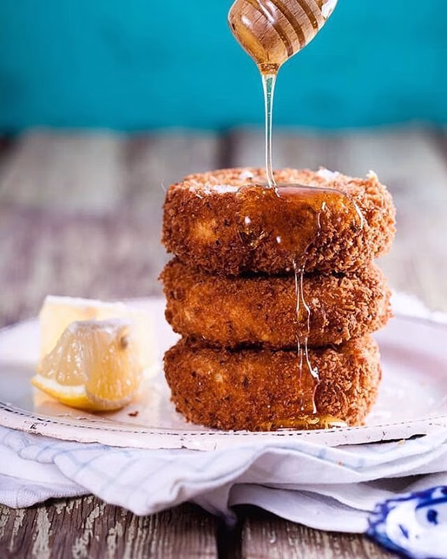 Honey-Fried Cheese