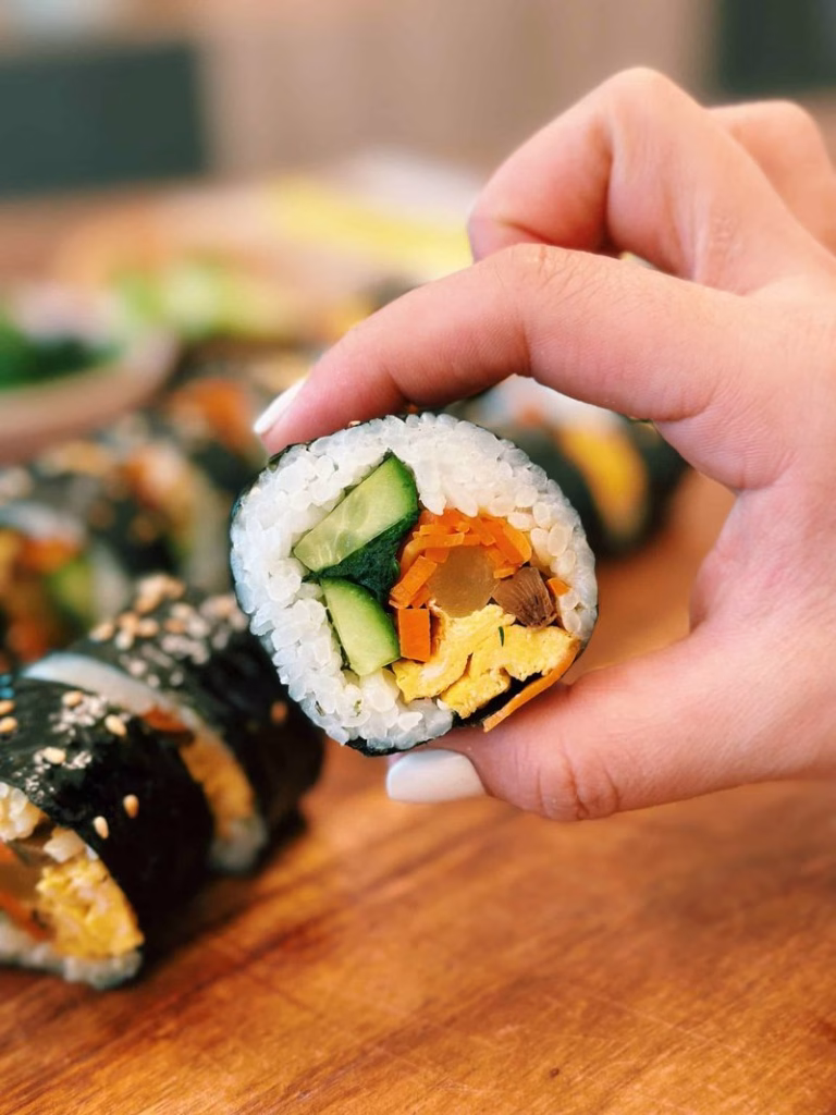 Kimbap (Korean Rice Rolls) Recipe - Cook Your Yummy Cuisine