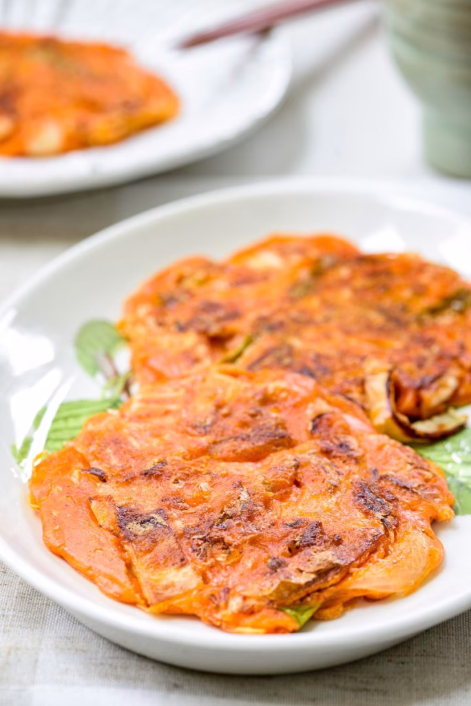 Kimchi Jeon (Kimchi Pancake) Recipe - Cook Your Yummy Cuisine
