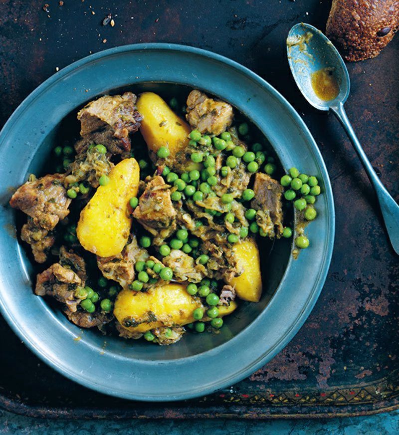 Lamb Tagine With Peas