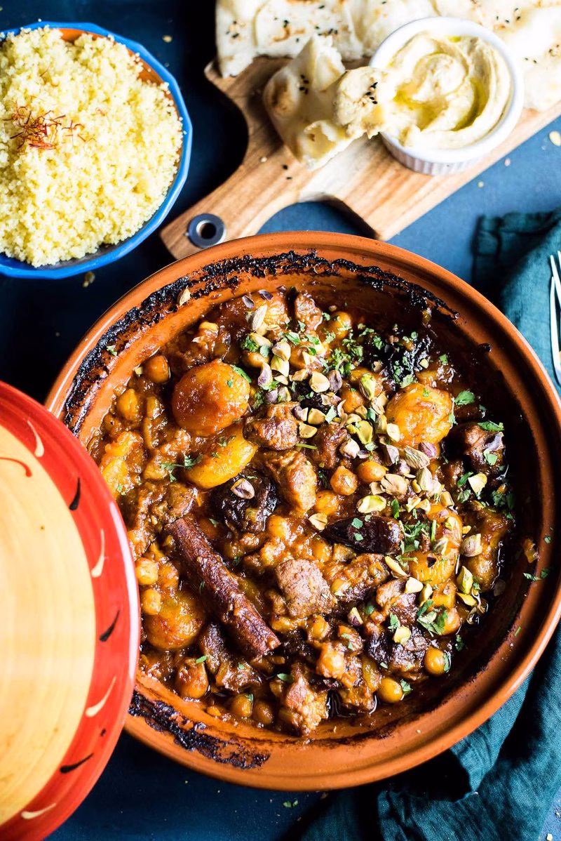 Lamb Tagine With Saffron