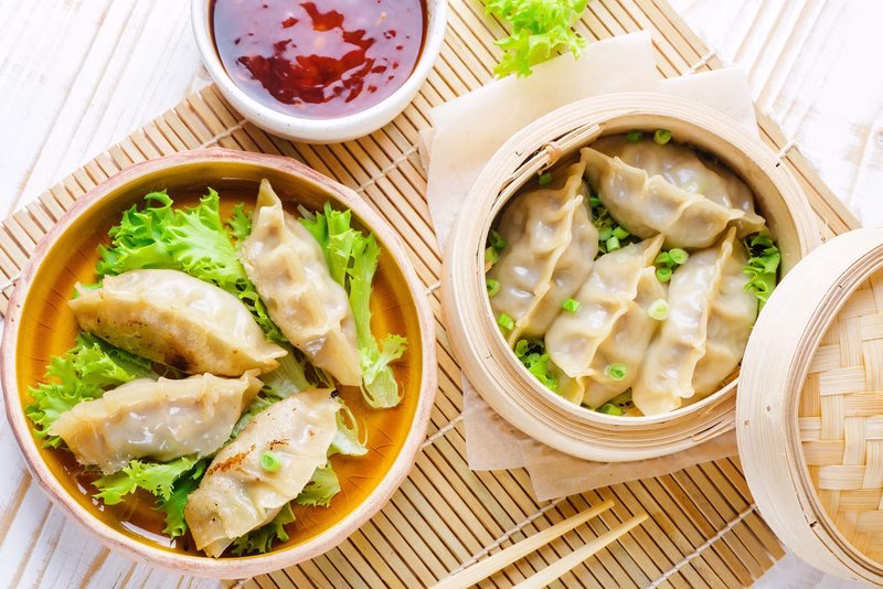 Mandu (Korean Dumplings)