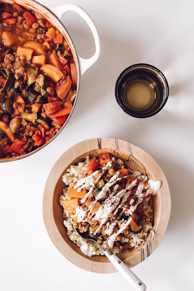 Moroccan Lentil Tagine