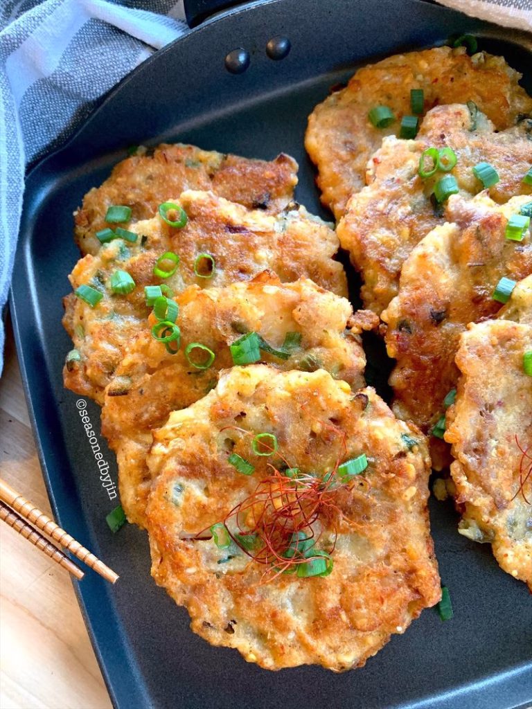 Nokdu Jeon (Mung Bean Pancake) Recipe - Cook Your Yummy Cuisine