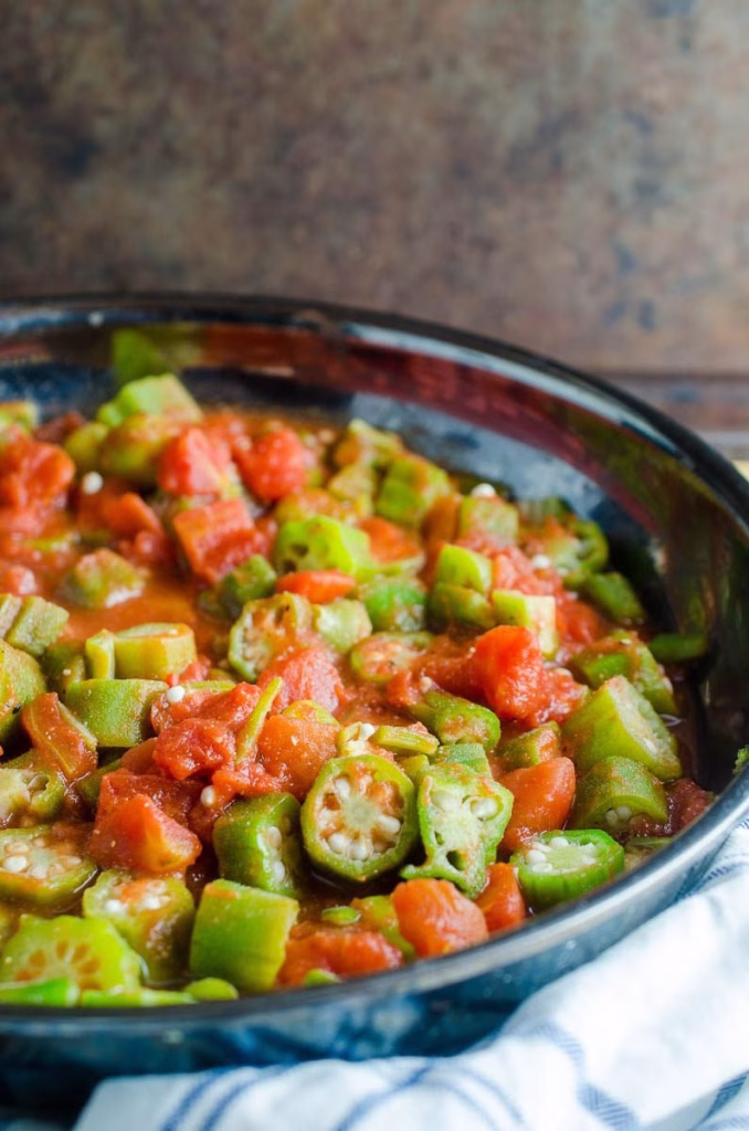 Okra With Tomato Recipe - Cook Your Yummy Cuisine