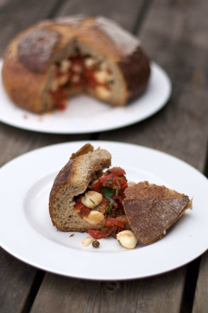 Olive Stuffed Bread Recipe - Cook Your Yummy Cuisine