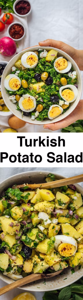 Patates Salatası (Potato Salad) Recipe - Cook Your Yummy Cuisine