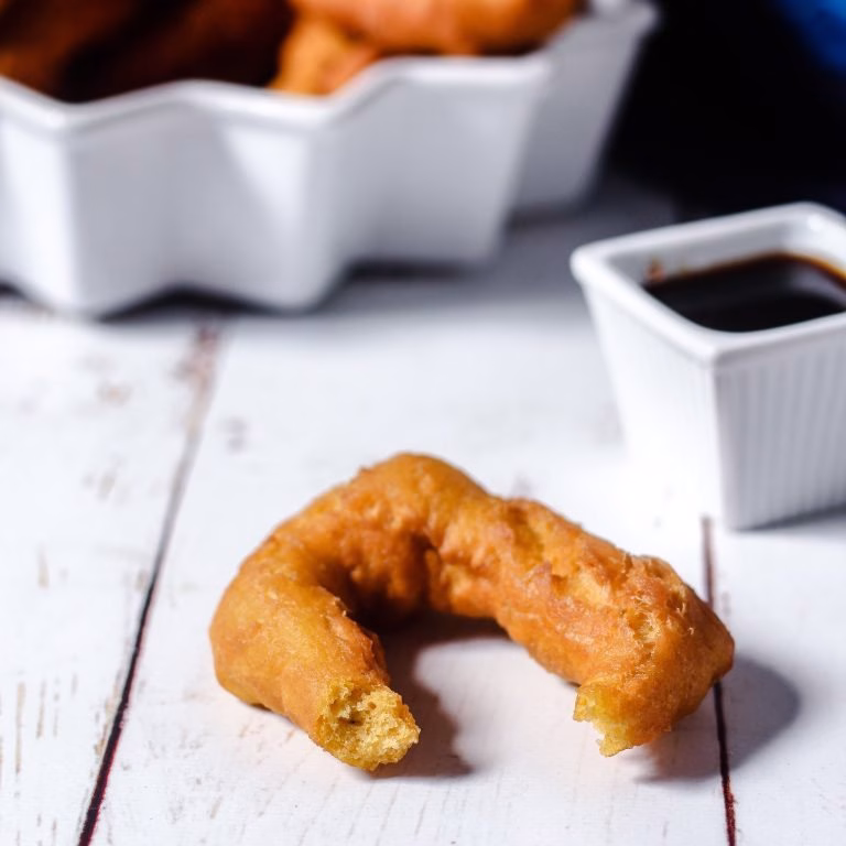 Picarones (Sweet Pumpkin Doughnuts)