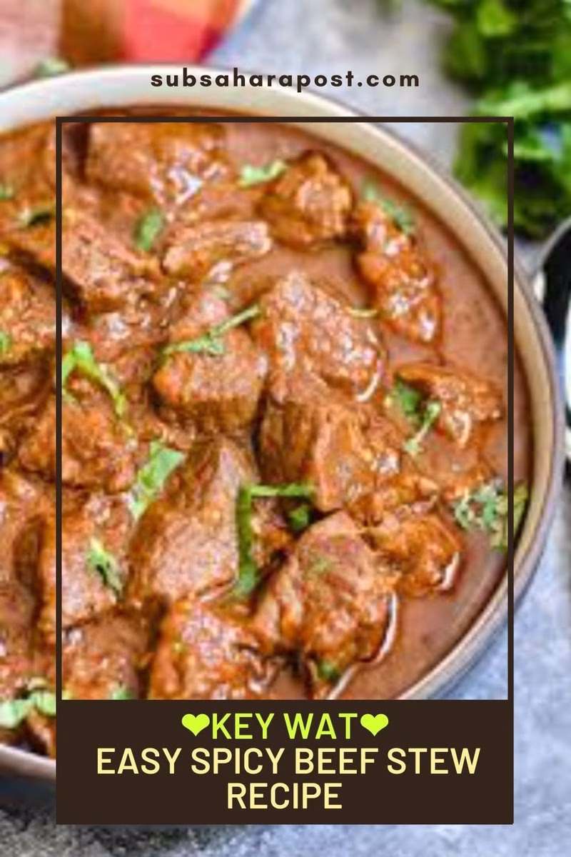 Qey Siga Wat (Spicy Beef Stew)