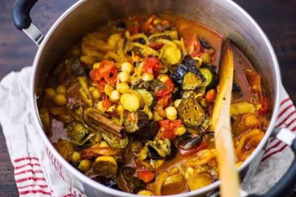 Roasted Eggplant Tagine