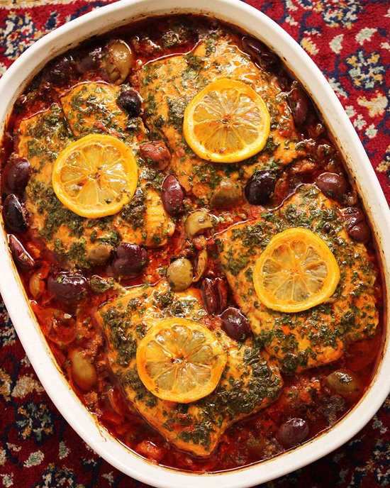Saffron Fish Tagine