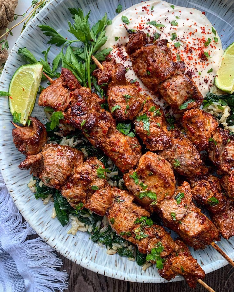 Shish Kebab With Lamb