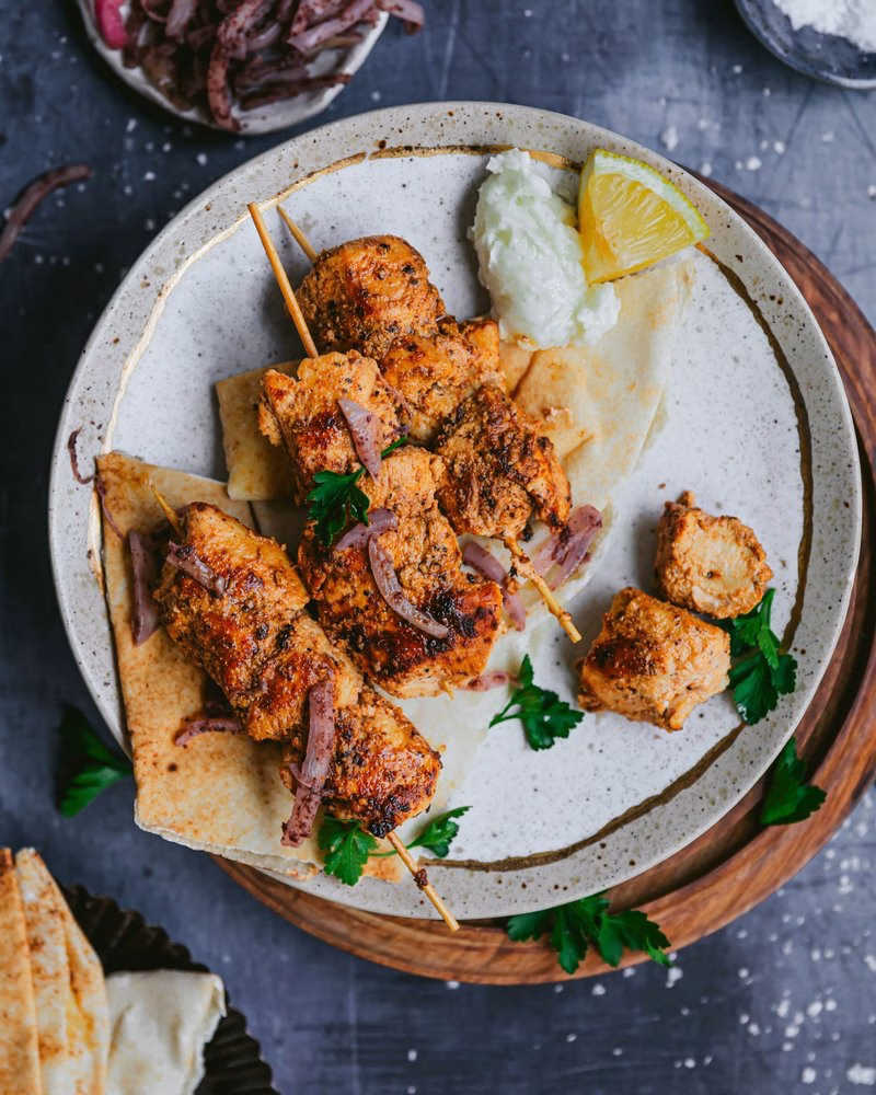 Shish Tawook Wa Labneh