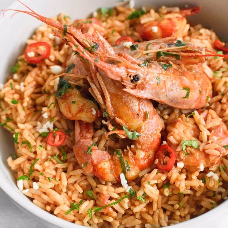 Shrimp Rice Pilaf