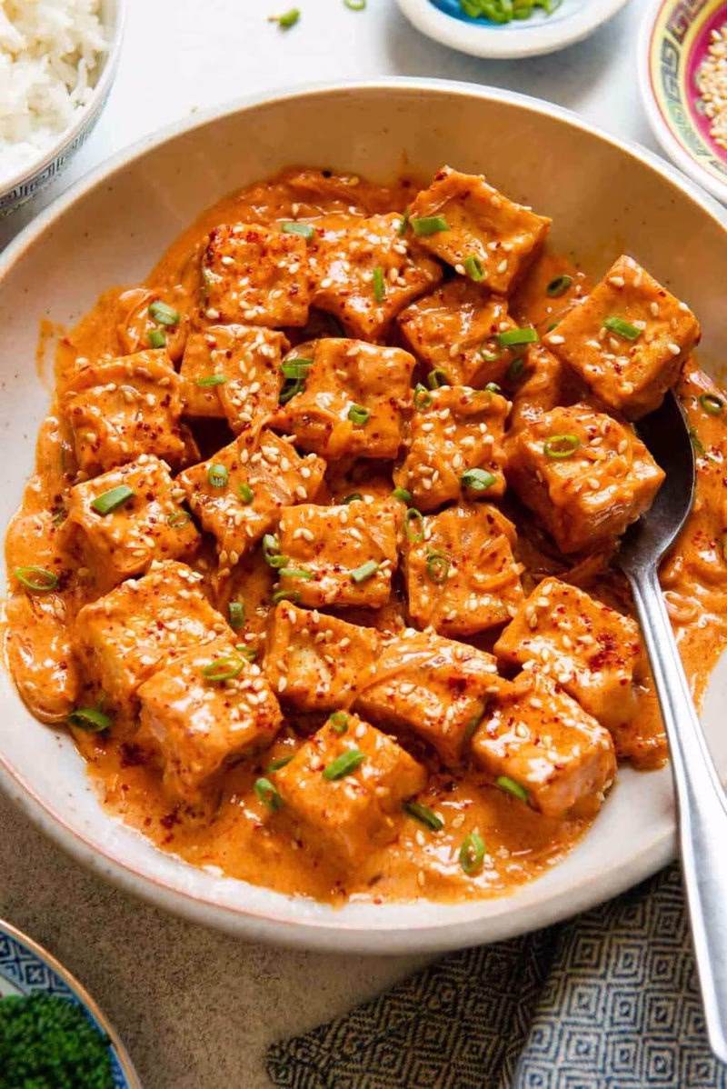 Tofu With Sauce