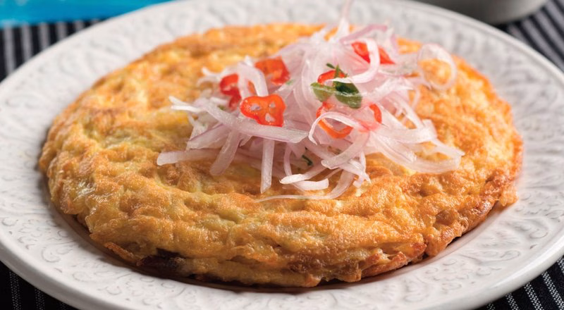 Tortilla De Raya (Ray Fish Omelet)