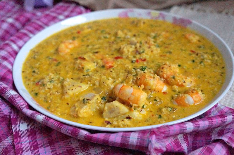 Vatapá (Shrimp Stew With Coconut Milk)