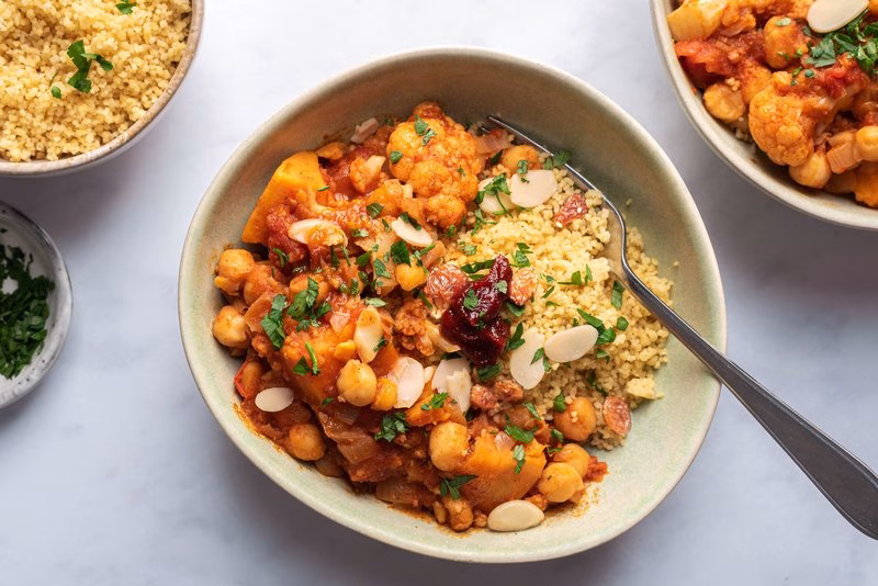Vegetable Tagine With Couscous
