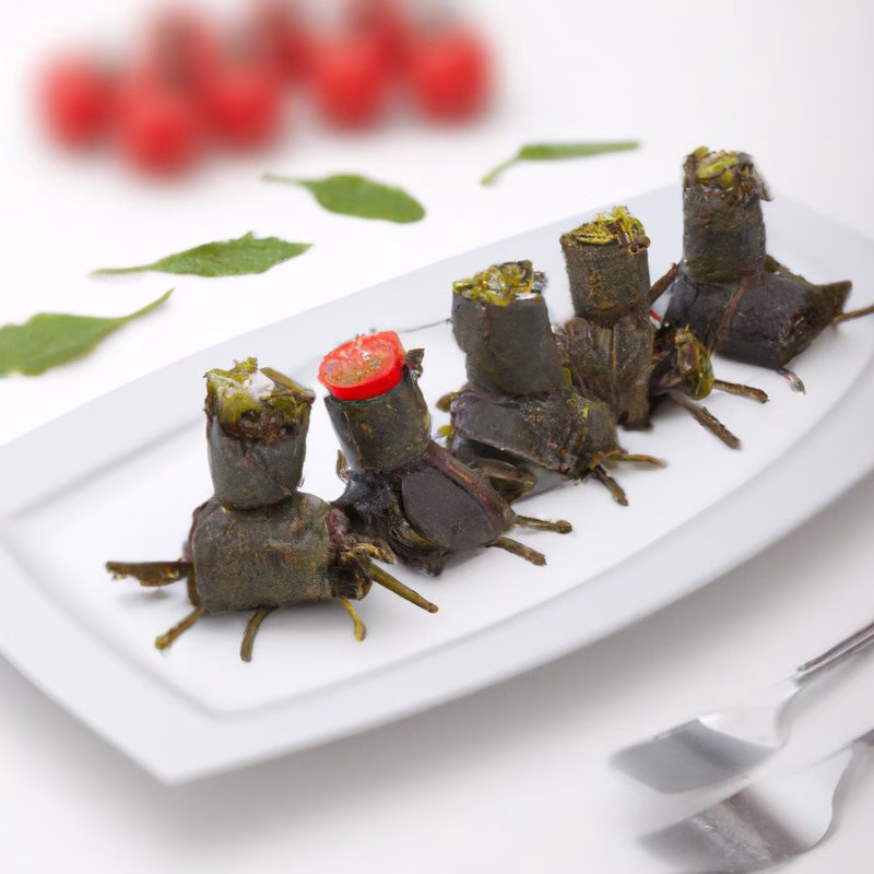 Warak Enab (Stuffed Grape Leaves)