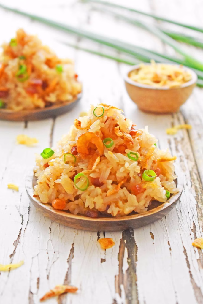 Xoi Man (Savory Sticky Rice) Recipe - Cook Your Yummy Cuisine