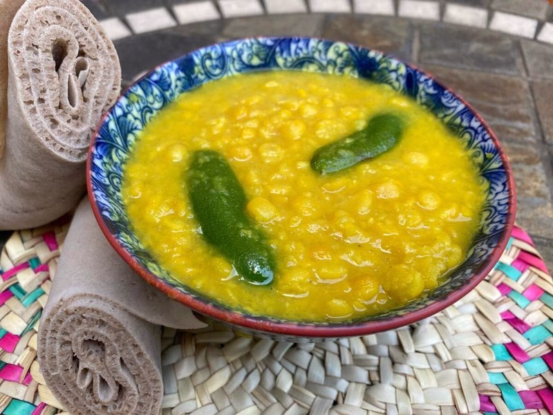 Yekik Alicha (Yellow Split Pea Stew)